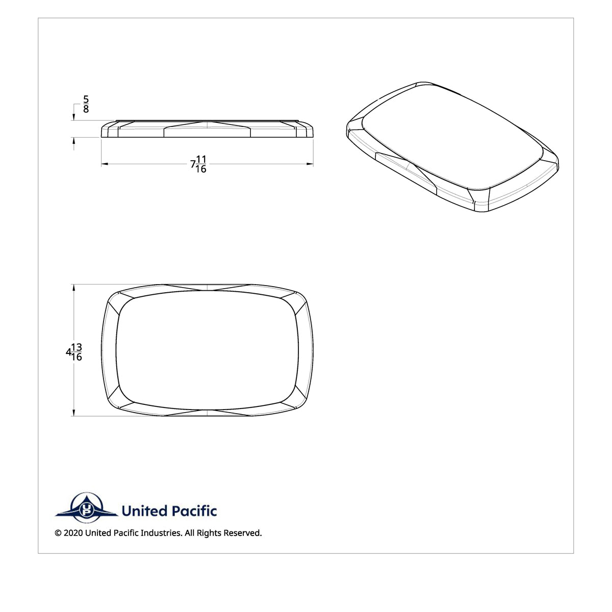 United Pacific, 06+ Peter Speaker Covers