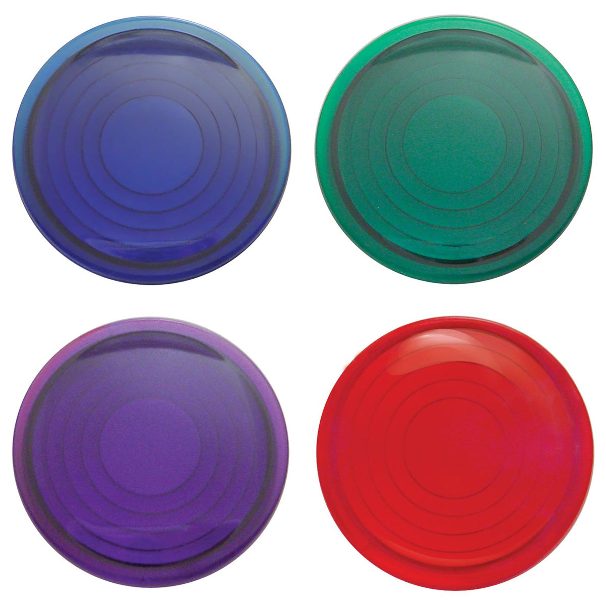 United Pacific, 06+ Peterbilt Round Dome Lens - Various Colors