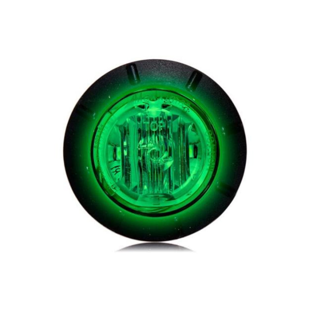 Maxxima, 1-1/4" Green LED Mini Courtesy Marker Light