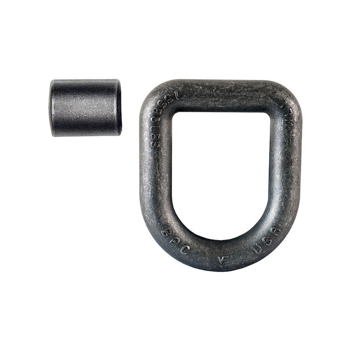 Buyers, 1" Forged Extended D-Ring With Weld-On Mounting Bracket