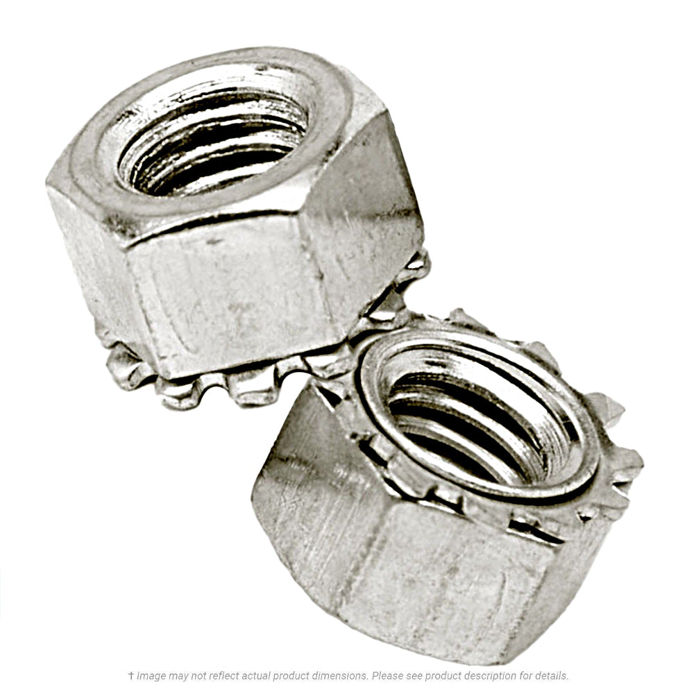 KL Jack & Co., #10-32 Stainless Steel Keps Locknut 18-8