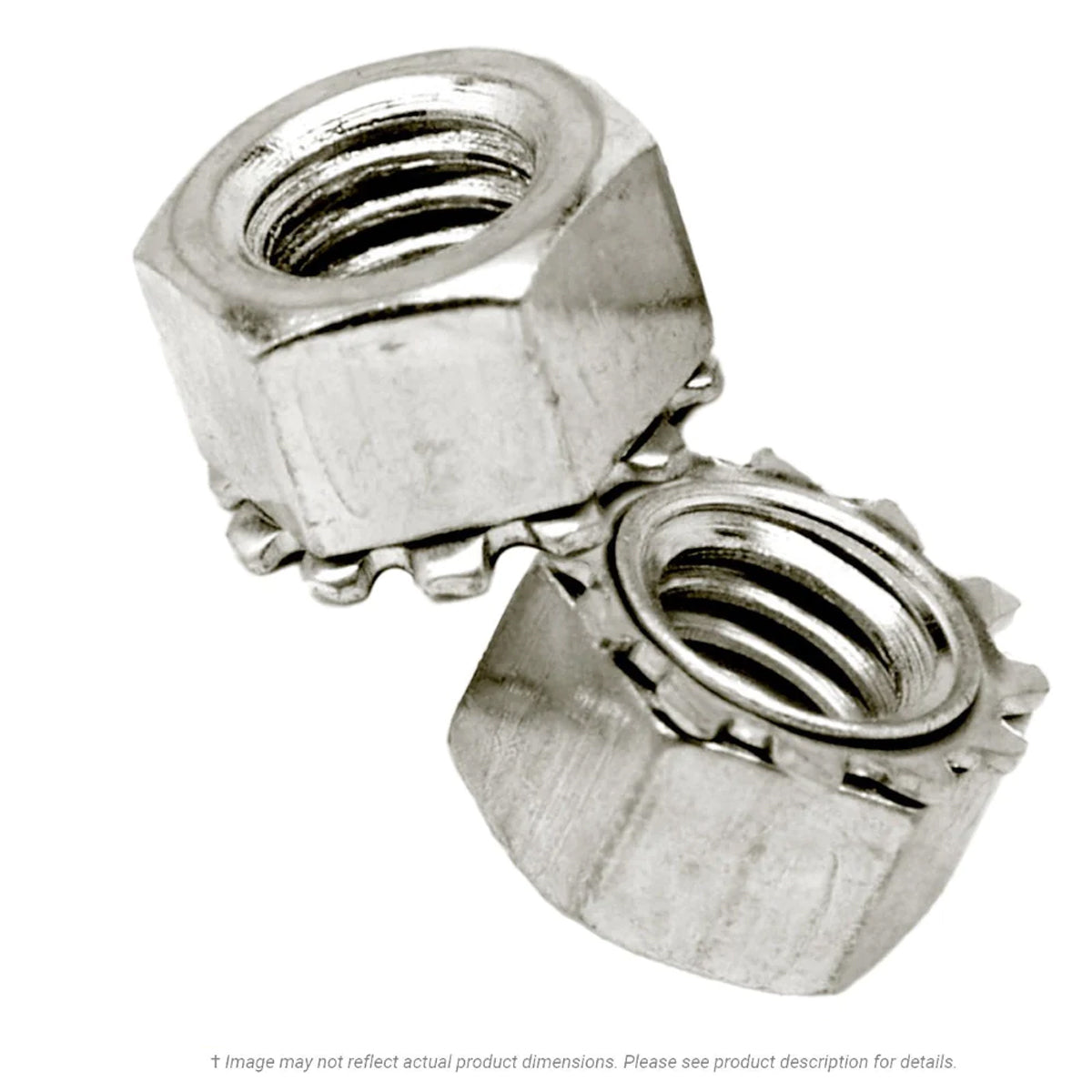 KL Jack & Co., #10 - 32 Stainless Steel Keps Locknut 18-8