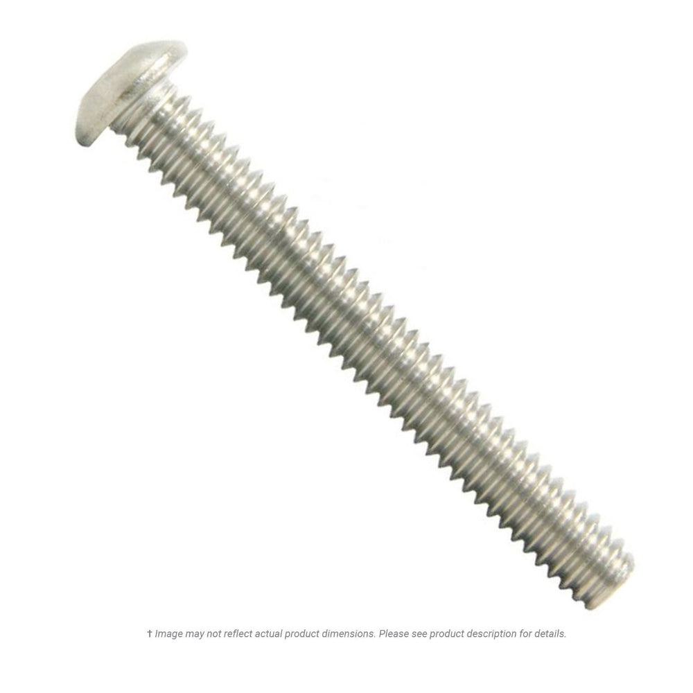 KL Jack & Co., #10-32 x 1-1/2" Stainless Steel Button Head Socket Cap Screw