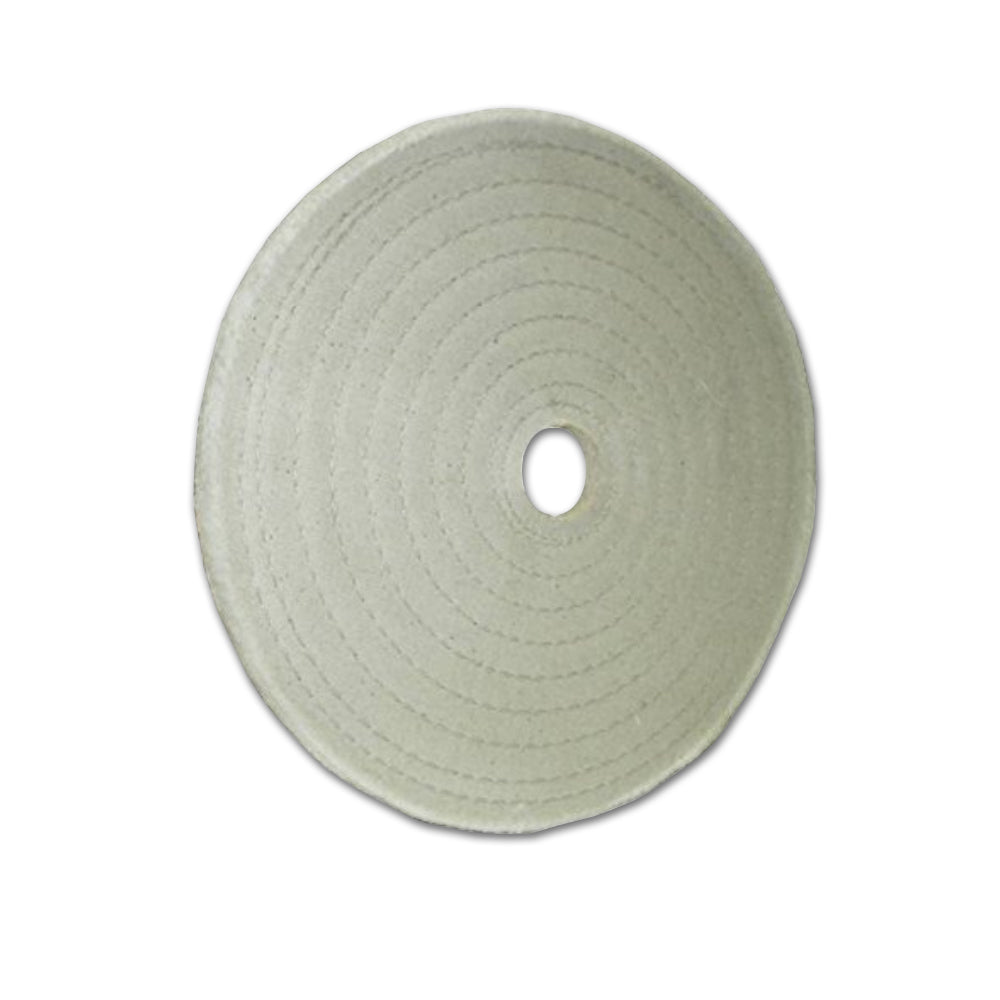 Busch Ent., 10 Inch Spiral Stitched Flat Edge Wheel