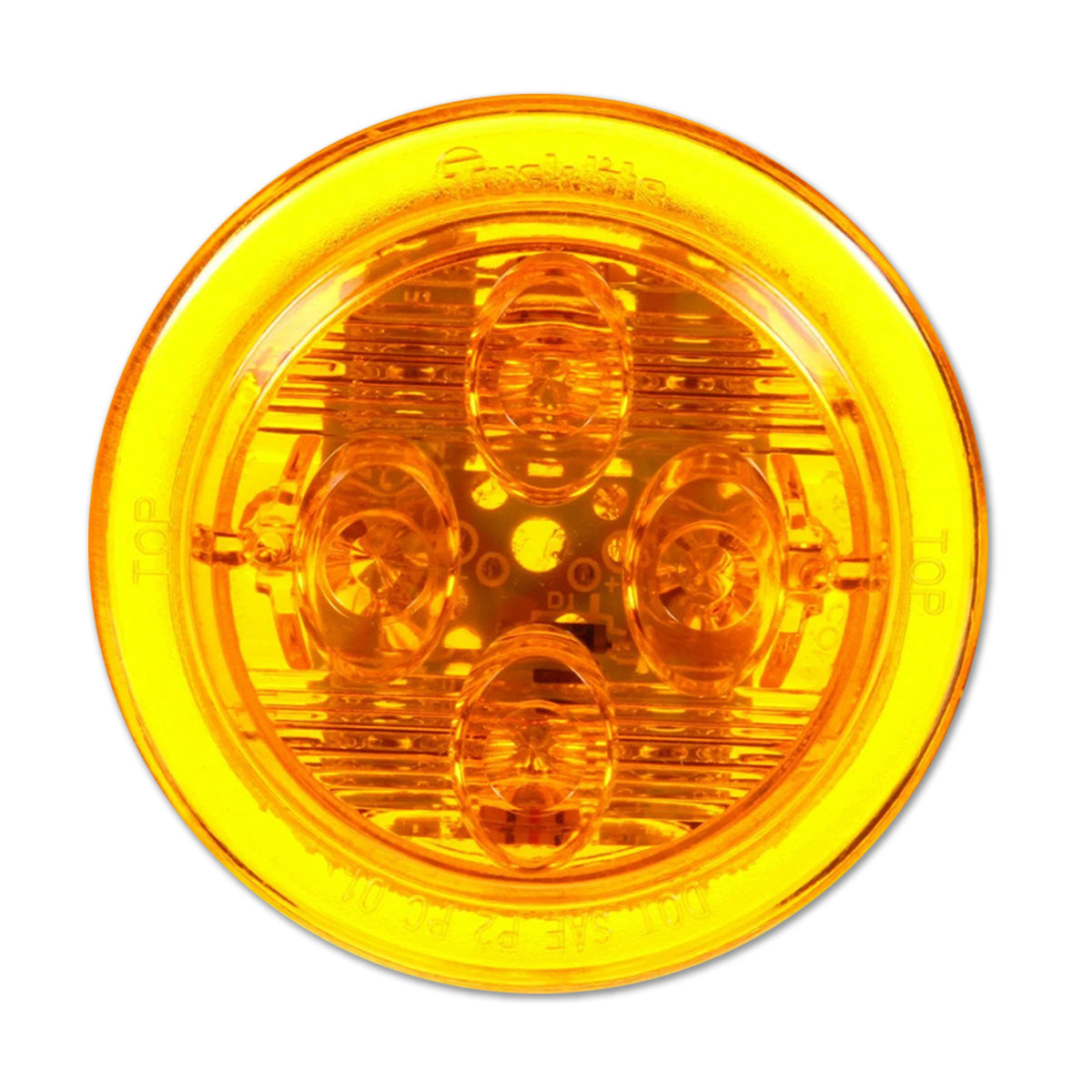 Truck-Lite, 10 Series - 8 Diode - Low Profile LED Round Marker Clearance Light