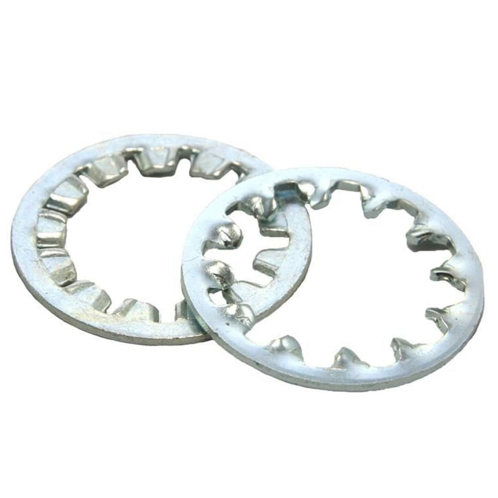 KL Jack & Co., #10 Zinc Plated Internal Tooth Lock Washer