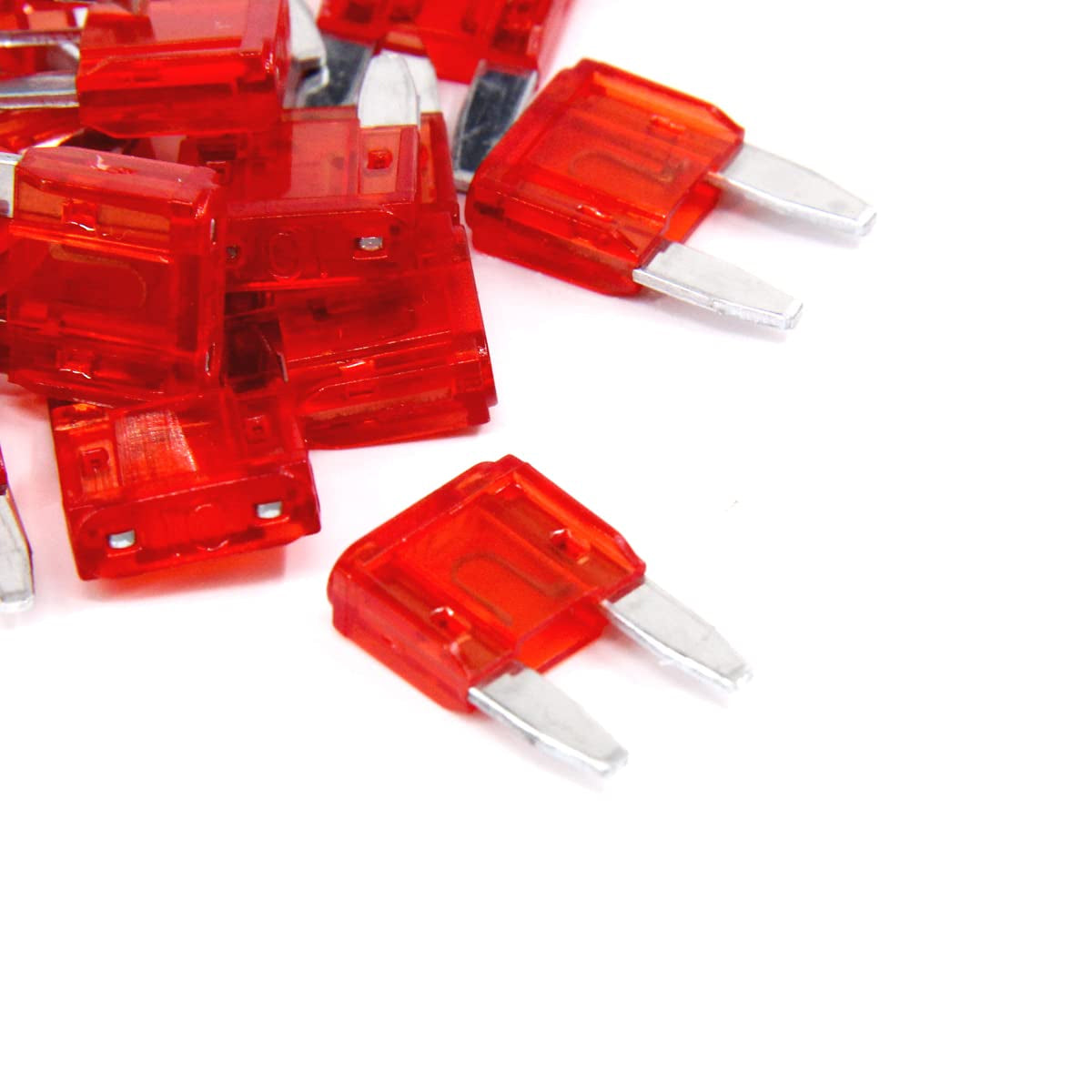 Berube's Truck Accessoires, 10A Mini Blade Fuse, Automotive Truck Fuse