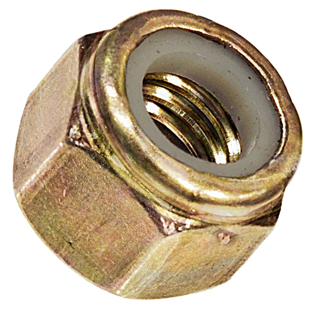 Kl Jack And Co • 12 13 Yellow Zinc Finish Hex Nut Grade 8 • Auto Parts Store Give Your Car A 