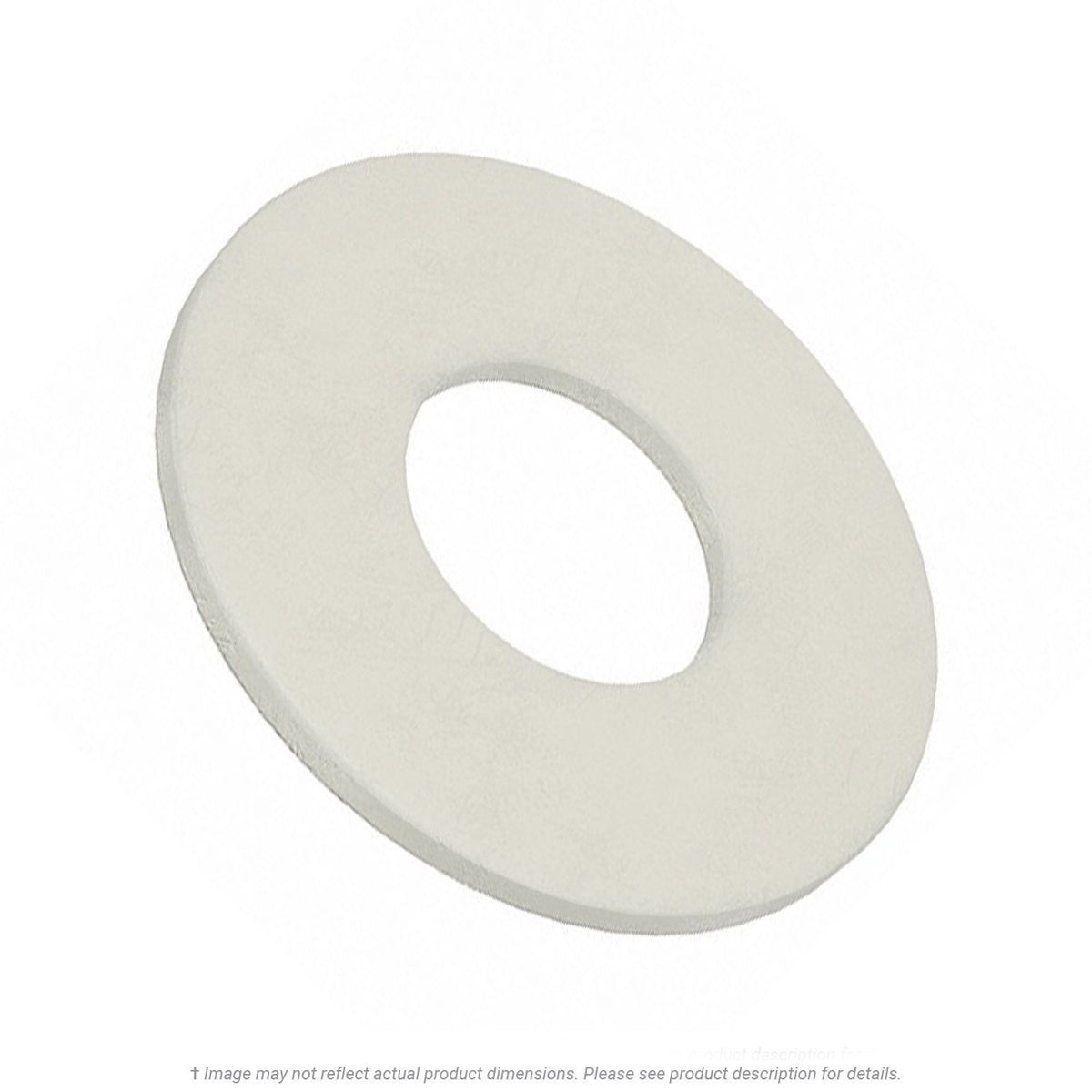 KL Jack & Co., 1/2 inch Nylon 6/6 Flat Bumper Washer