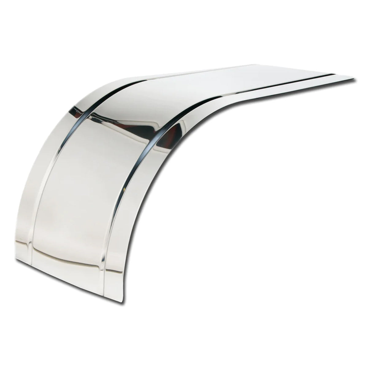 Life-Time, 132" 2-Groove Full Stainless Steel Fenders