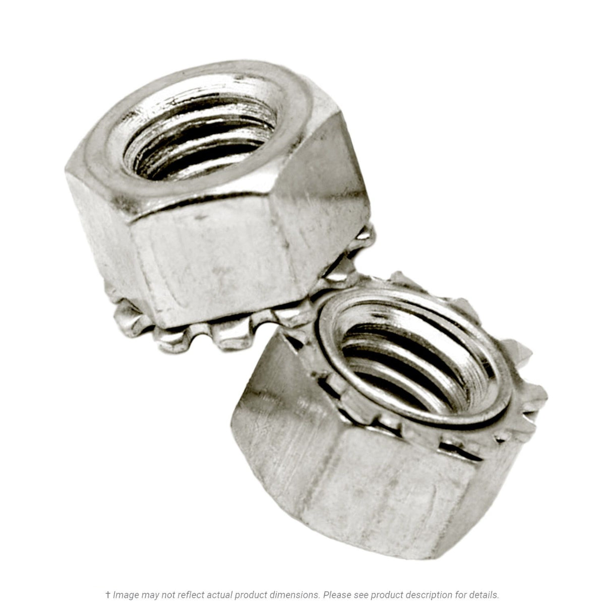 KL Jack & Co., 1/4"-20 Stainless Steel Keps Locknut 18-8