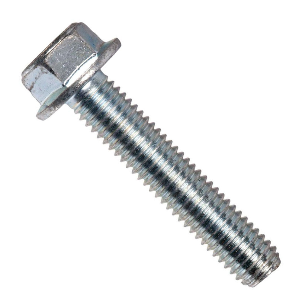 KL Jack & Co., 1/4"-20 x 1" Zinc Plated Hex Flange Bolt Grade 5