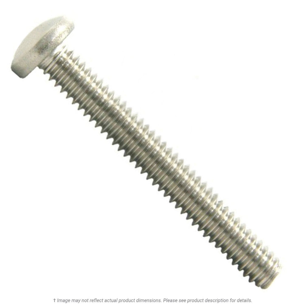 KL Jack & Co., 1/4"-20 x 1/2" Stainless Steel Phillips Pan Head Machine Screw 18-8