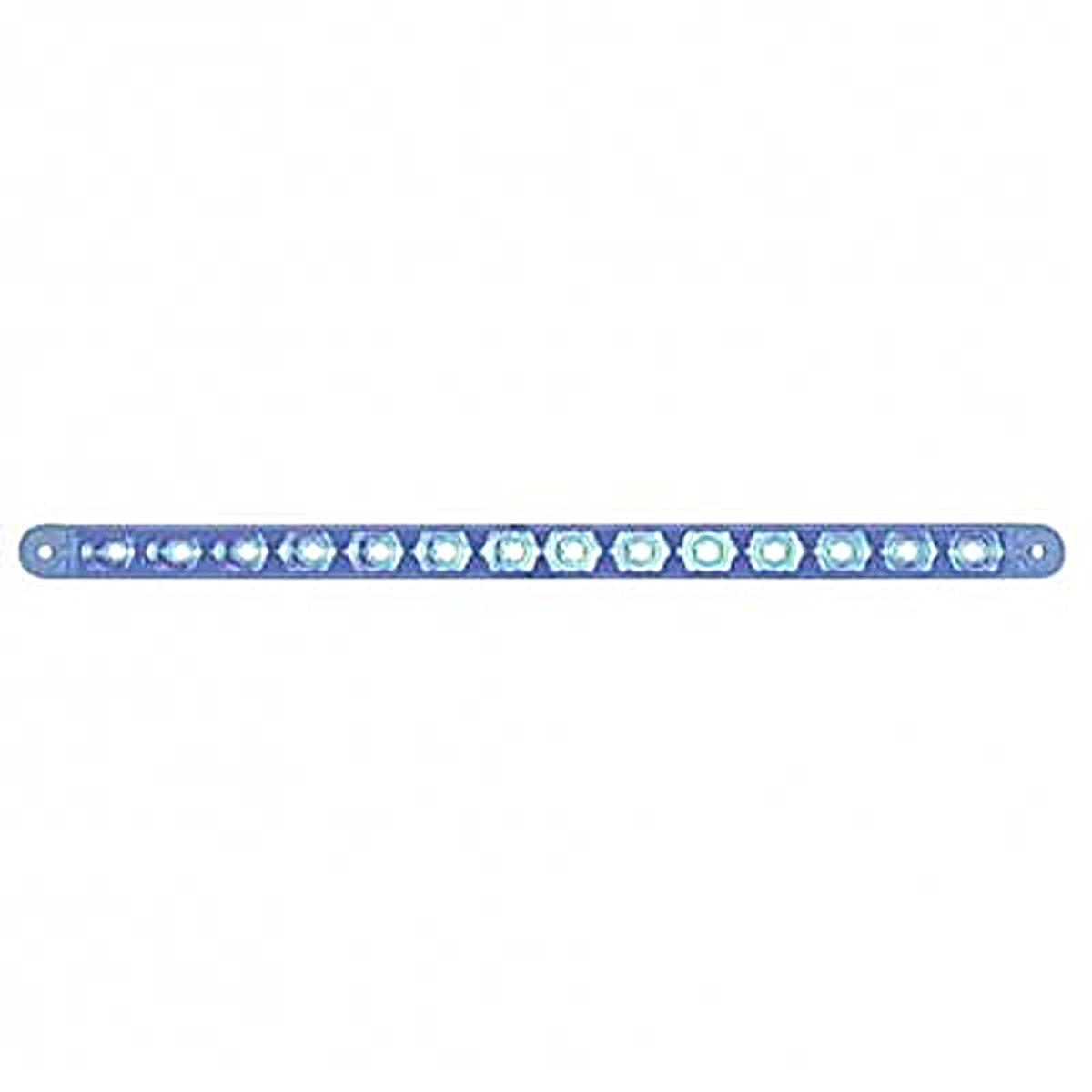 United Pacific, 14 LED 12" Auxiliary Strip Light - White LED