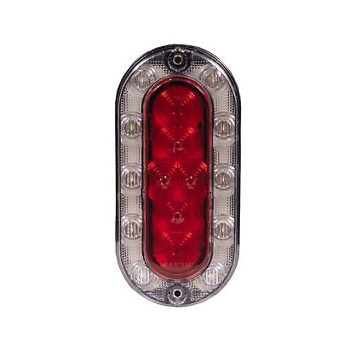 Maxxima, 16 Diode Hybrid Series LED Oval Stop,Tail, Rear Turn & Backup Light