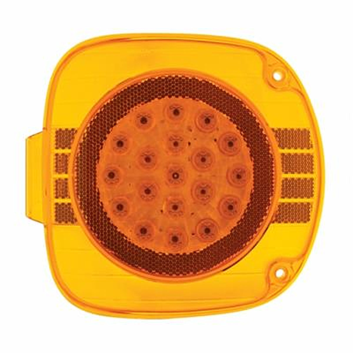 United Pacific, 22 LED Turn Signal Light For 1996-2010 Freightliner Century - Amber LED/Amber Lens