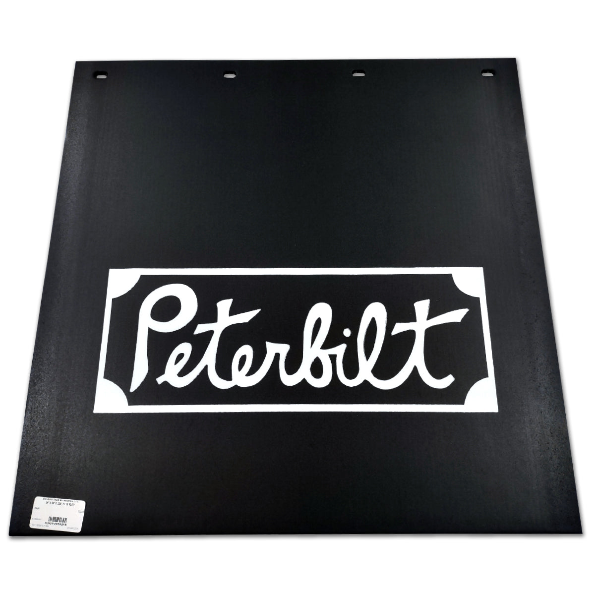 Berubes, 24" x 24" x .320" "Vintage" Peterbilt Logo Mudflaps