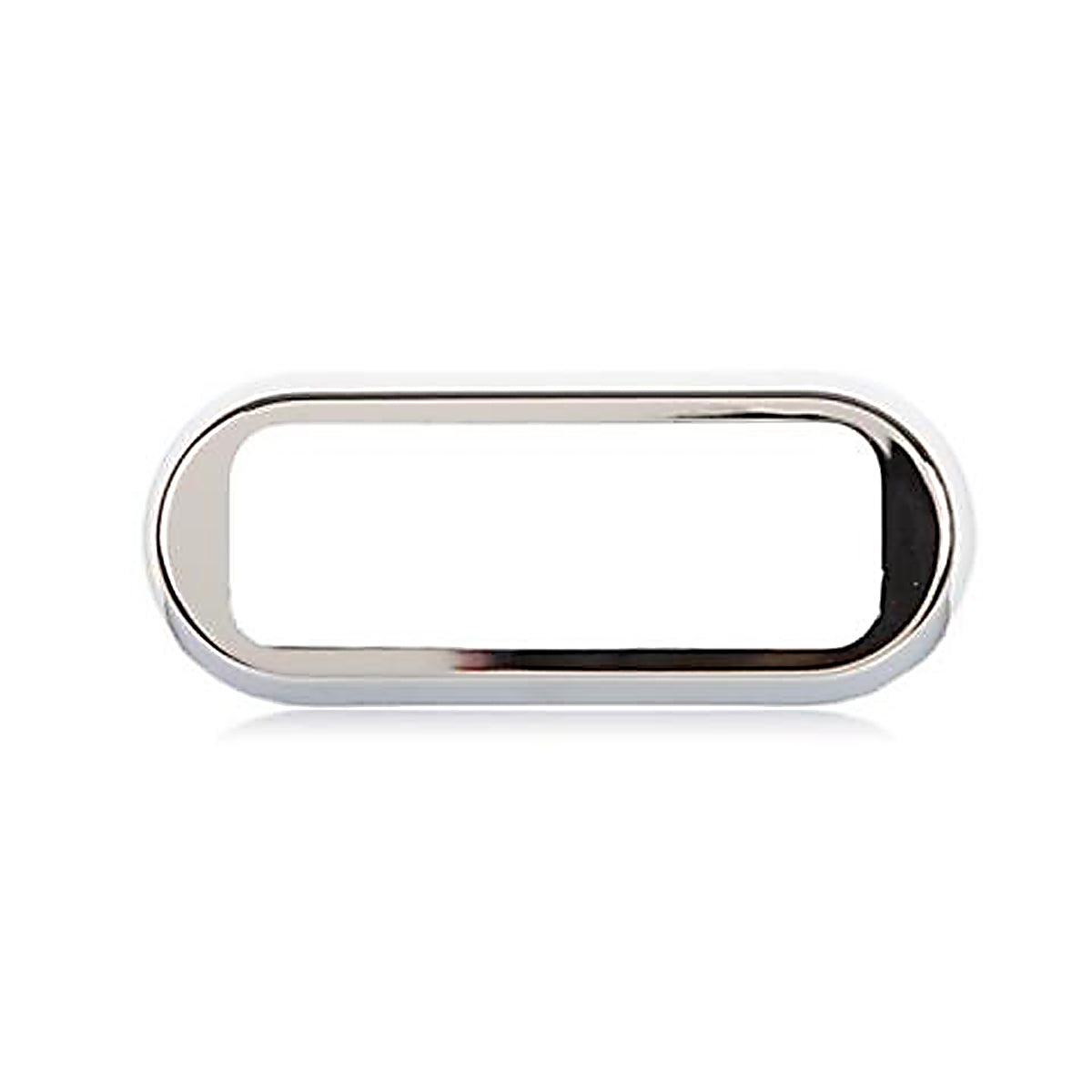 Maxxima, 3.8 Inch Chrome Light Bezel for Low Profile LED Surface Mount Warning Lights