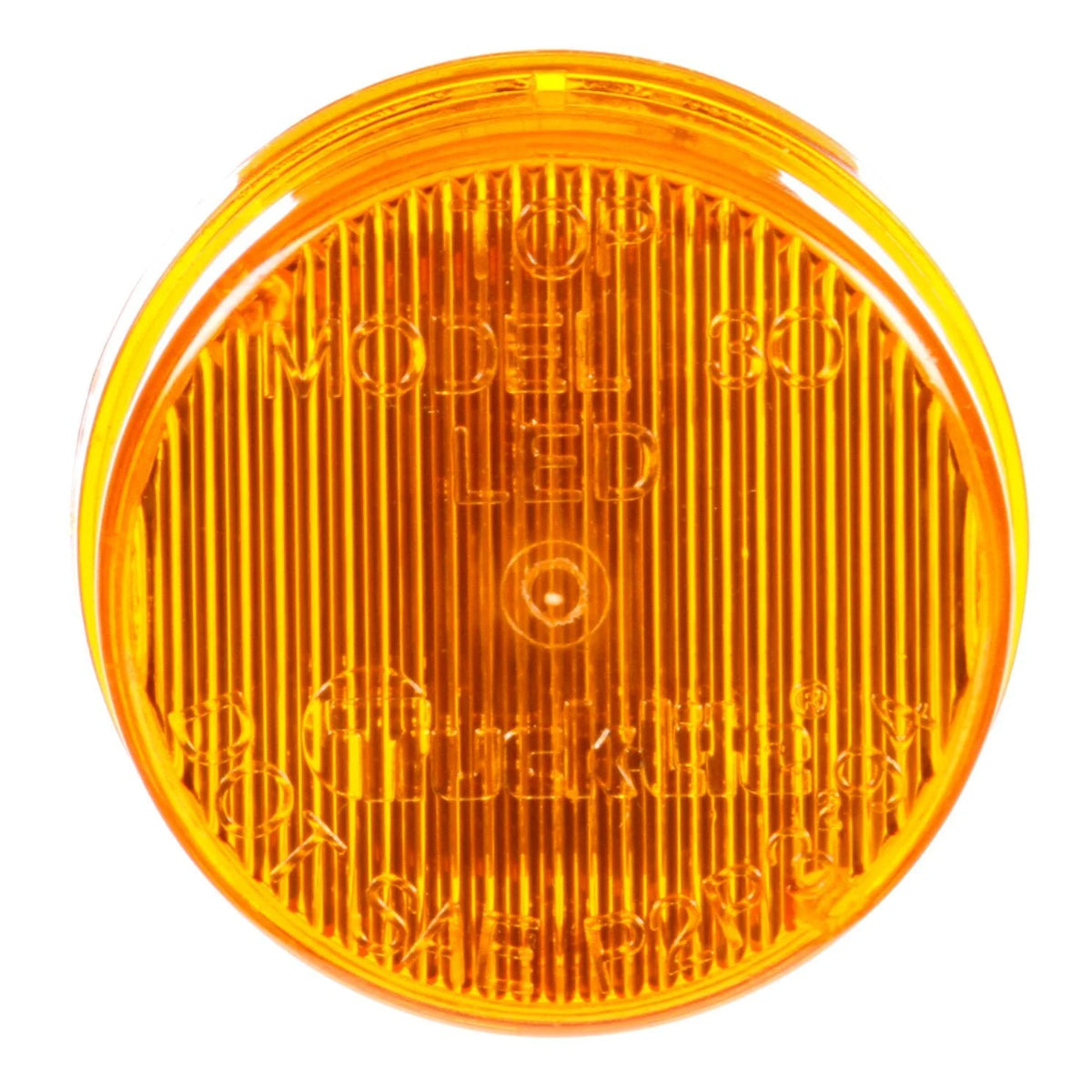 Truck-Lite, 30 Series, 2 Diode, Amber 12V LED Round Marker/Clearance Light