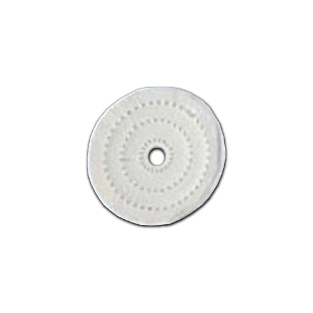 Busch Ent., 4" Concentric Stitched Full Disk Buffing Pad-Canton Flannel