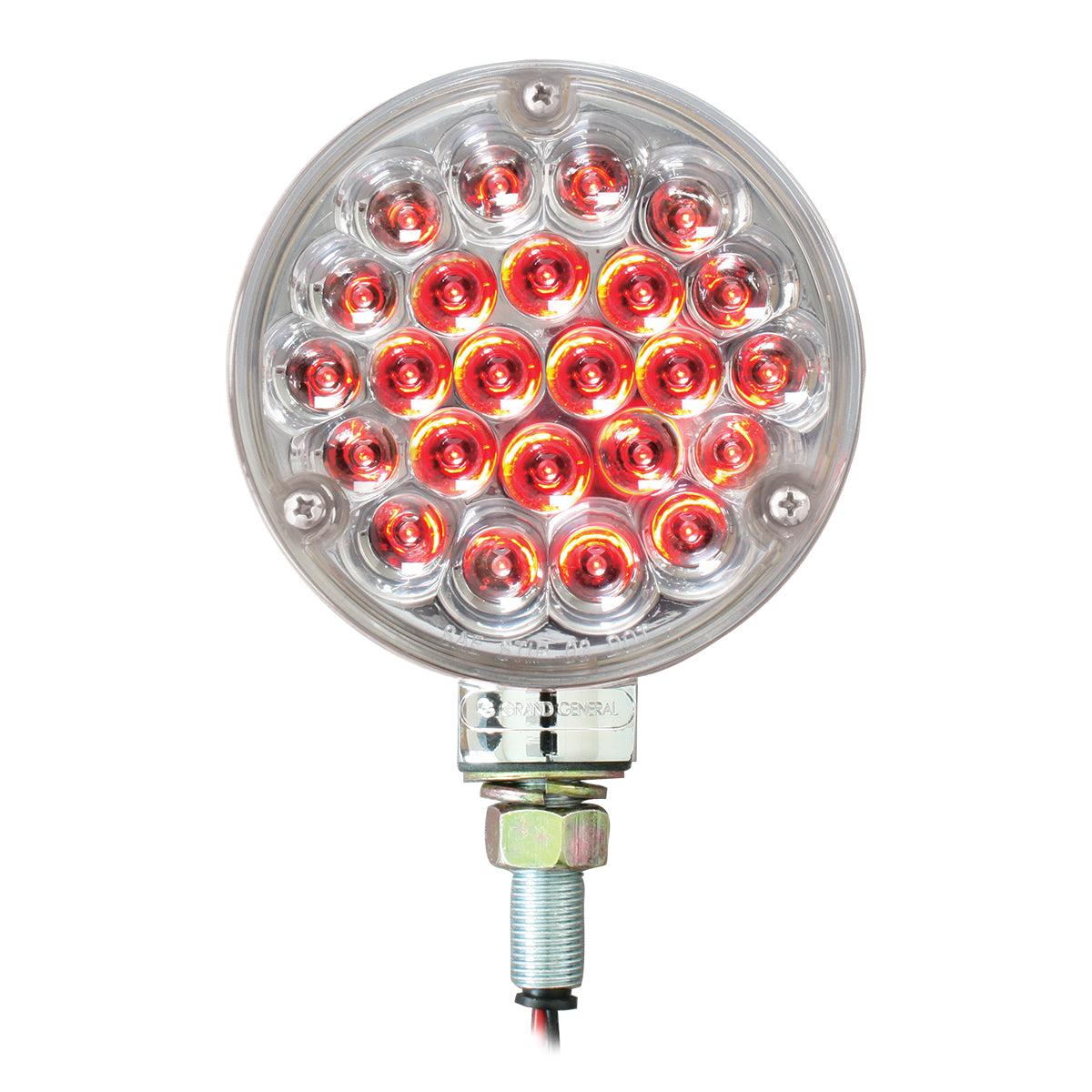 Grand General, 4" Round Single Face Spyder Turn Signal Light