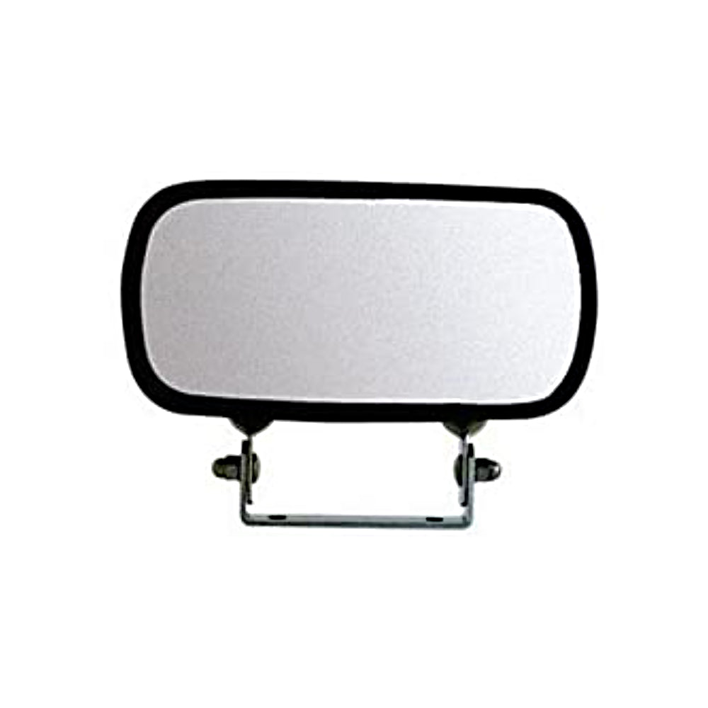 Open Road, 4" x 8" Stainless Steel Over Door Convex Mirror