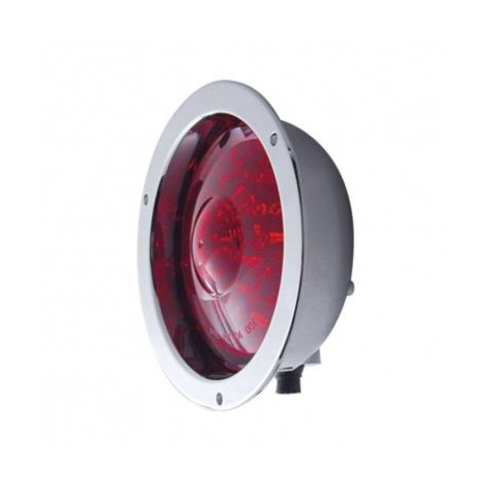 United Pacific, 40 LED 4" Flange Mount Deep-Dish Stop/Turn/Tail Light (Red LEDs)