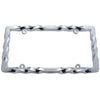 Twisted License Plate Frame
