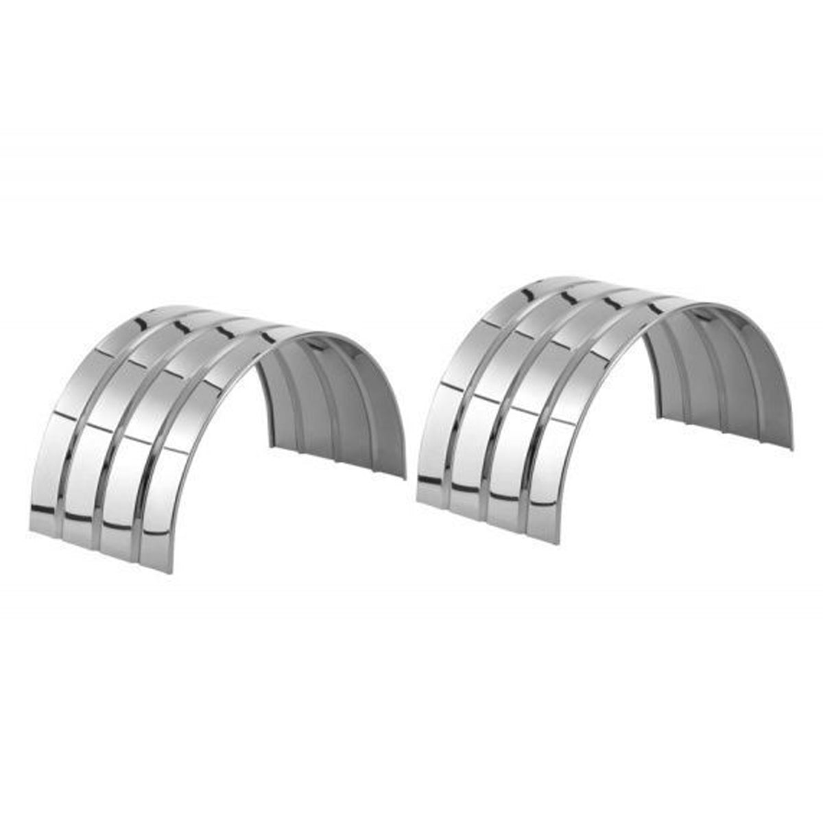 Betts HD, Betts HD - 18.5" Stainless Steel Single Axle Fenders