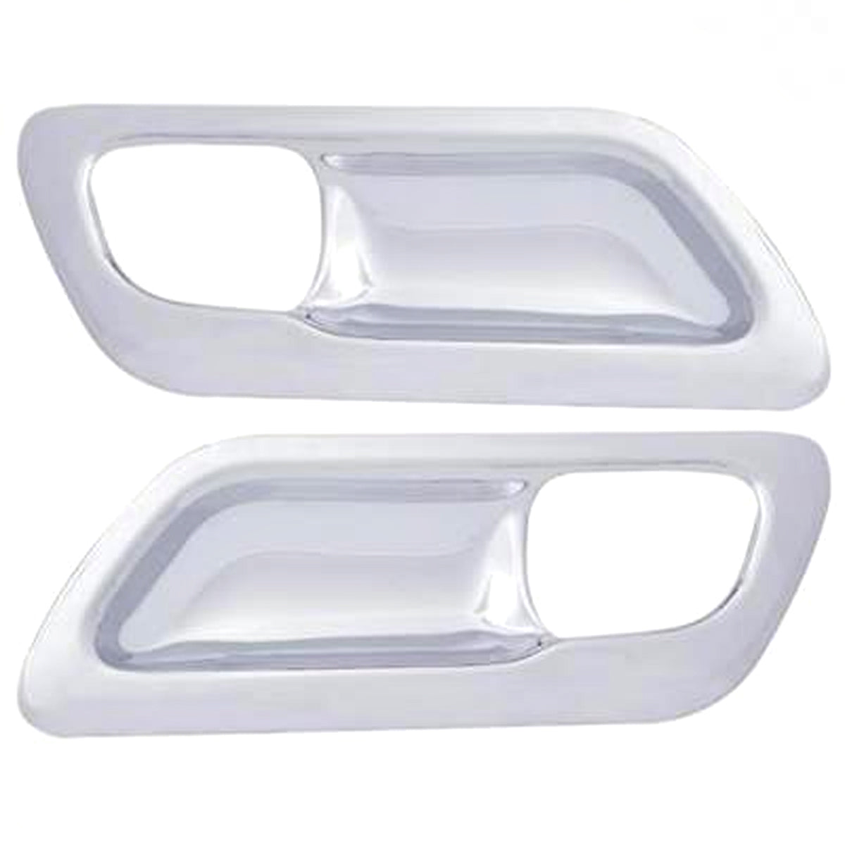 United Pacific, Chrome Interior Door Handle Trim For 2006+ Peterbilt (Pair)