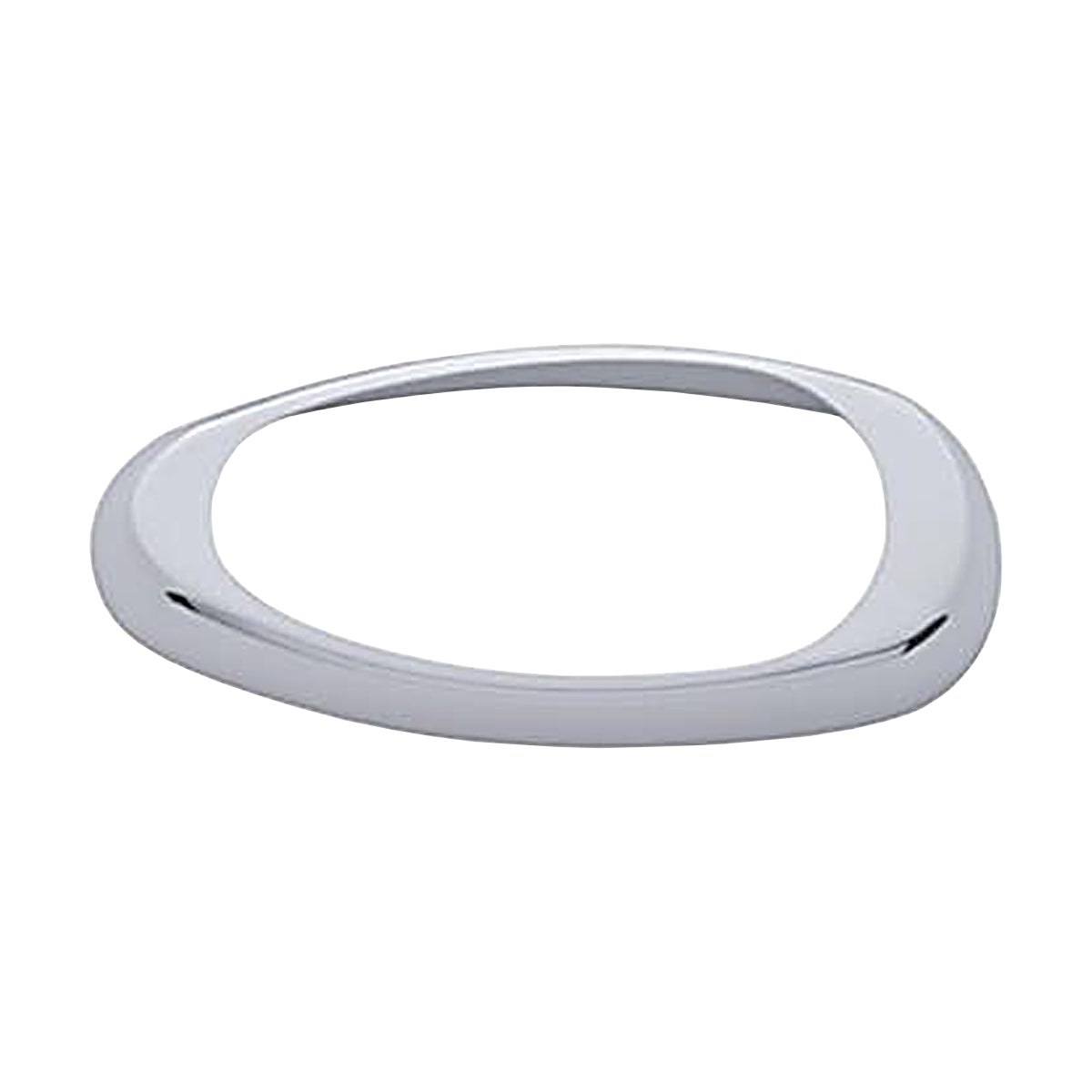 United Pacific, Chrome Plastic Sleeper Fairing Light Bezel For Freightliner Century/Columbia/Coronado