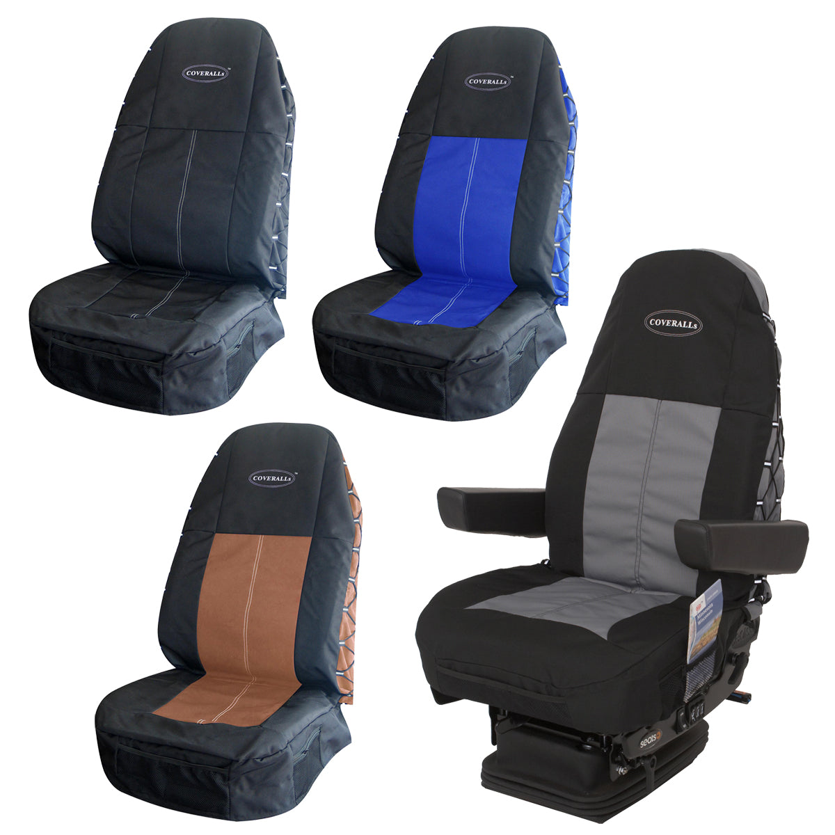 Seats, Coveralls™ Seat Covers w Pockets