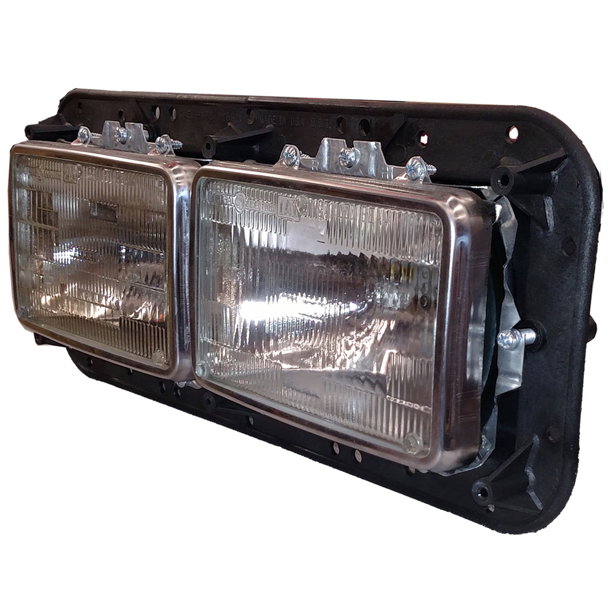 KD Lamp Company, Dual Rectangle Replacement Headlamp Bucket