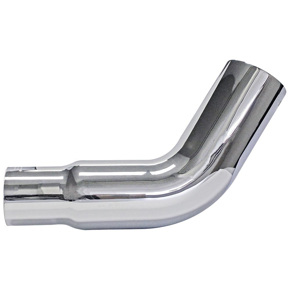 DynaFlex, DynaFlex - Peterbilt 379 5" to 7" 58 Degree Bend Chrome Exhaust Elbow