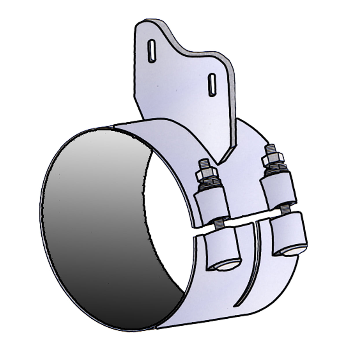 DynaFlex, DynaFlex Western Star Constellation Butt Joint Exhaust Mounting Clamps