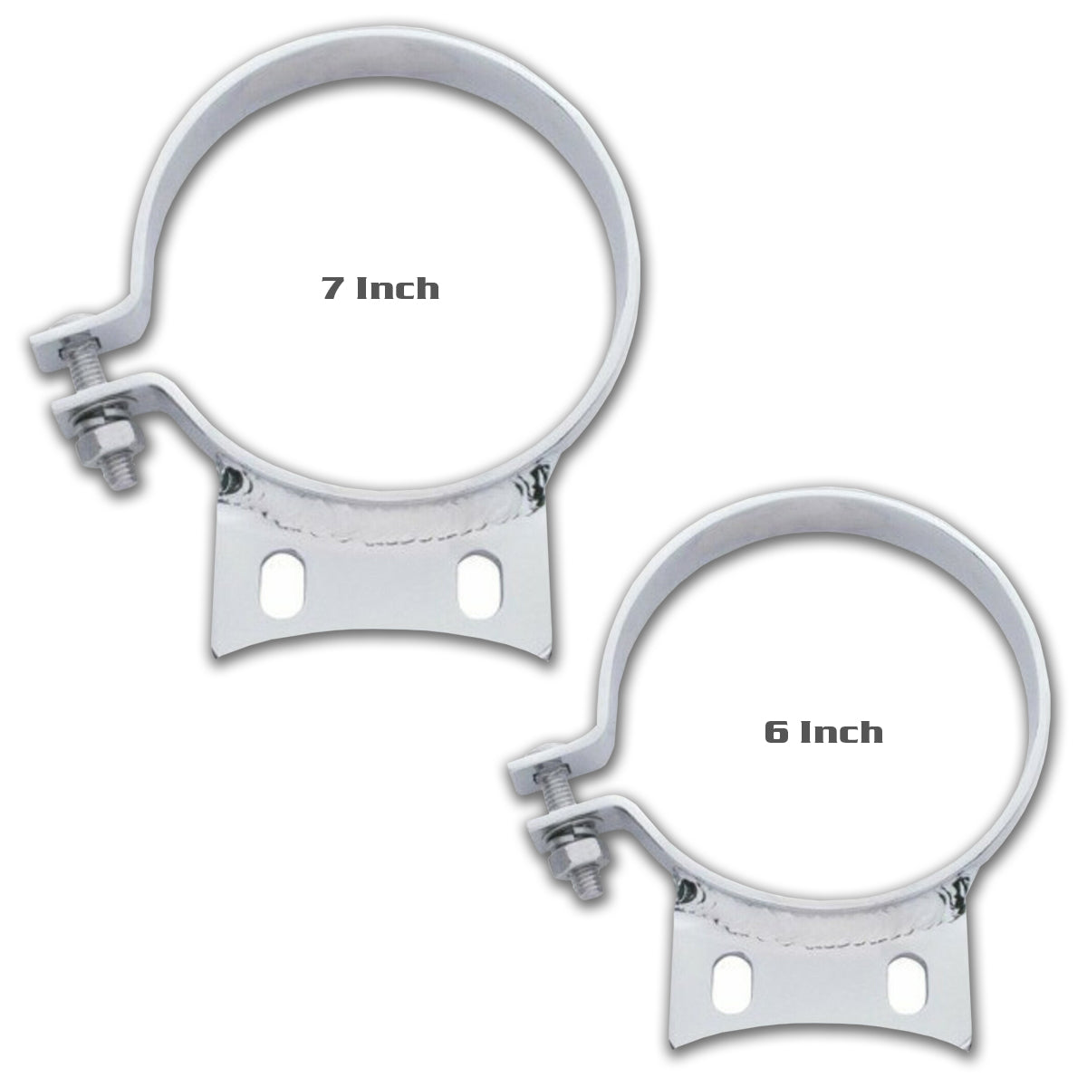 Grand Rock, Grand Rock - Western Star "Constellation" Exhaust Stack Mounting Clamps