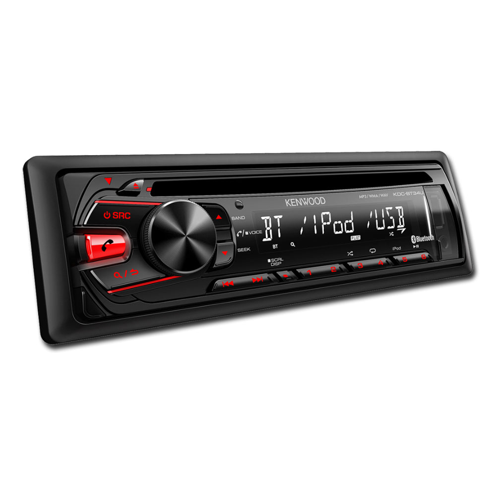 Kenwood Audio, Kenwood KDC-BT34U Bluetooth CD/USB Car Receiver