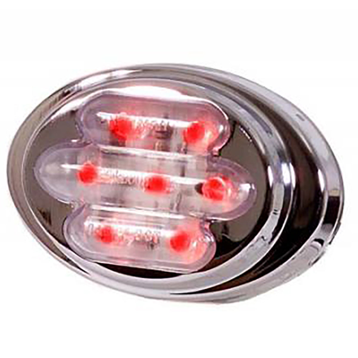 Maxxima, Maxxima 3" Chrome Oval LED Light