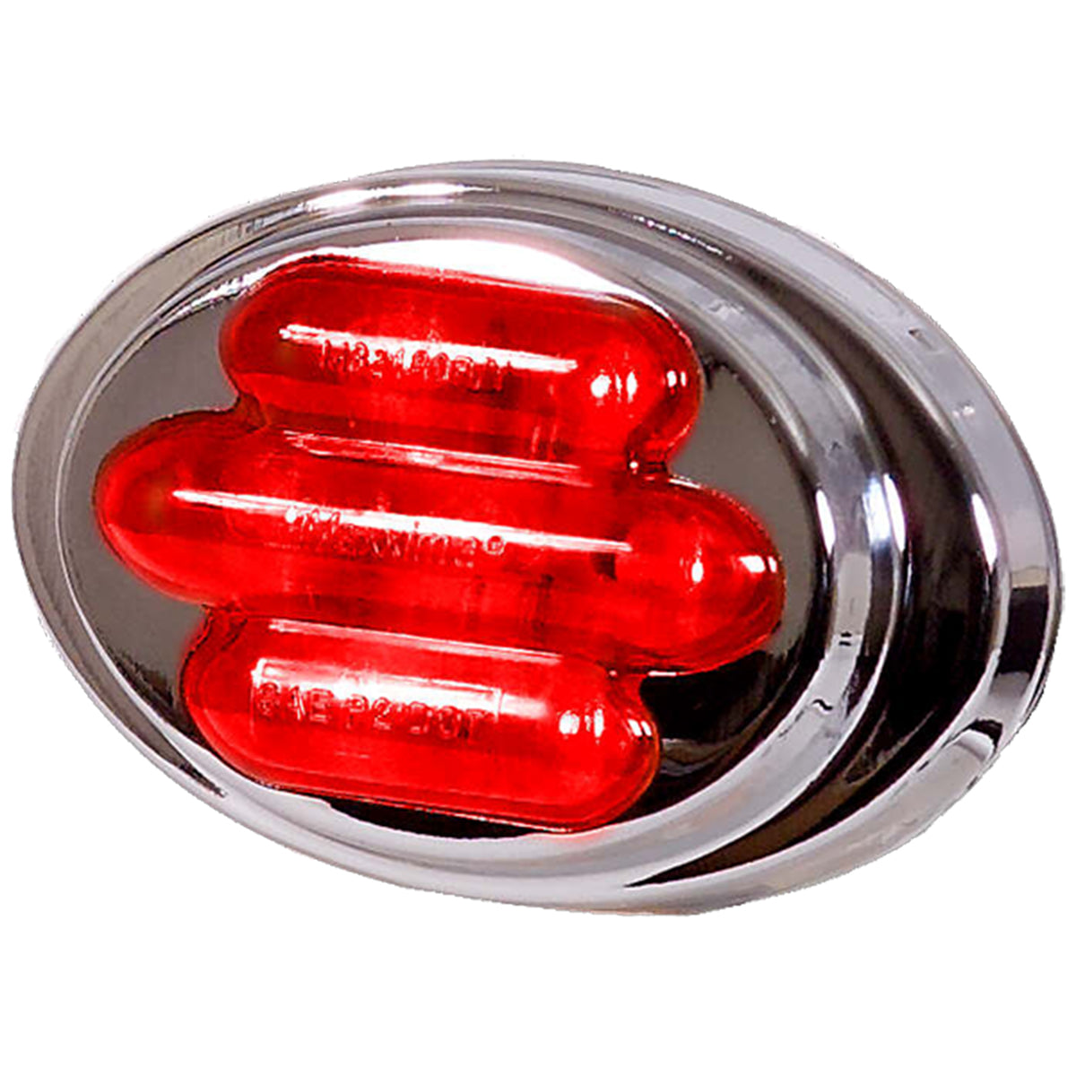 Maxxima, Maxxima 3" Chrome Oval LED Light