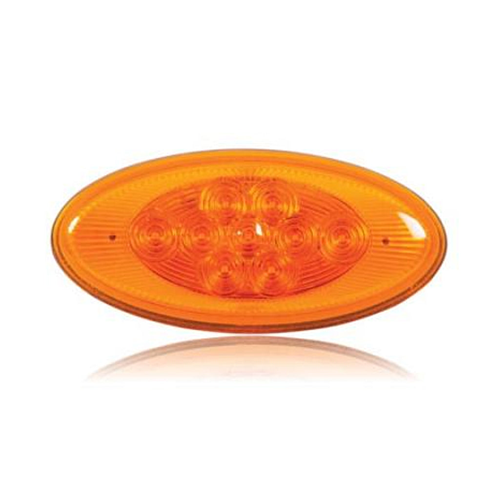 Maxxima, Maxxima 4" x 2" Oval Amber Side Turn/Marker Peterbilt® Replacement Light