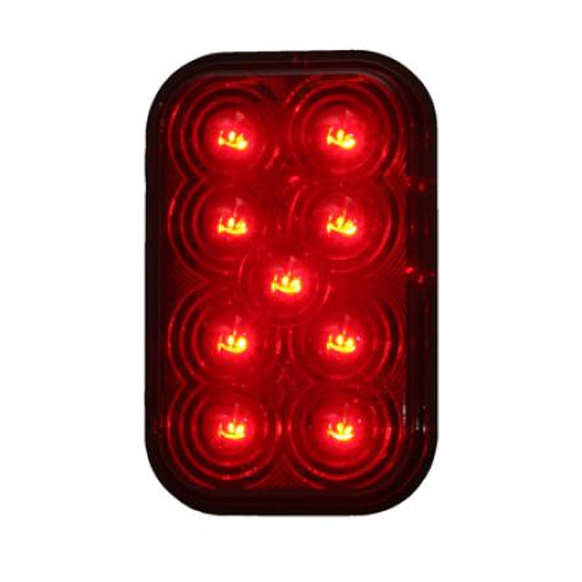 Maxxima, Maxxima - 5" Rectangle Red Stop/Tail/Turn Light