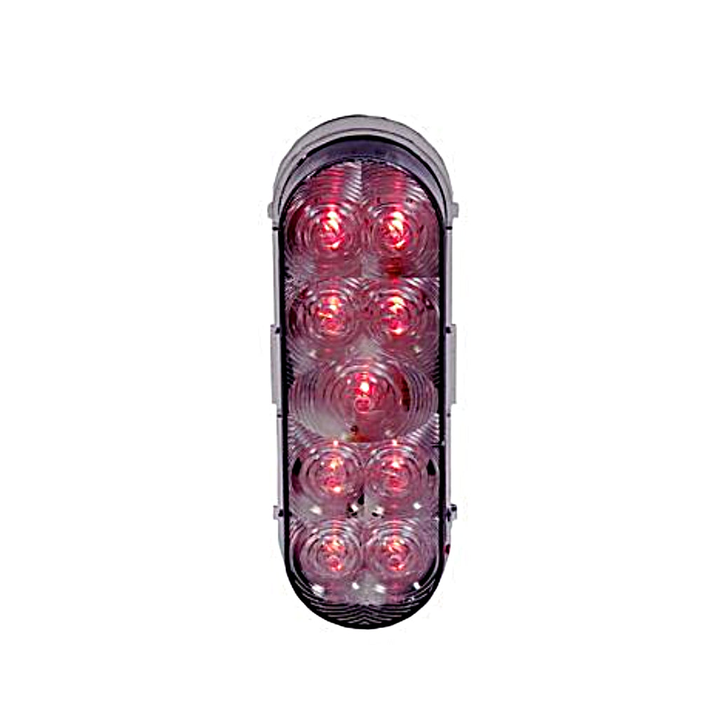 Maxxima, Maxxima 6.5" Oval Stop/Tail/Turn Light (Red)