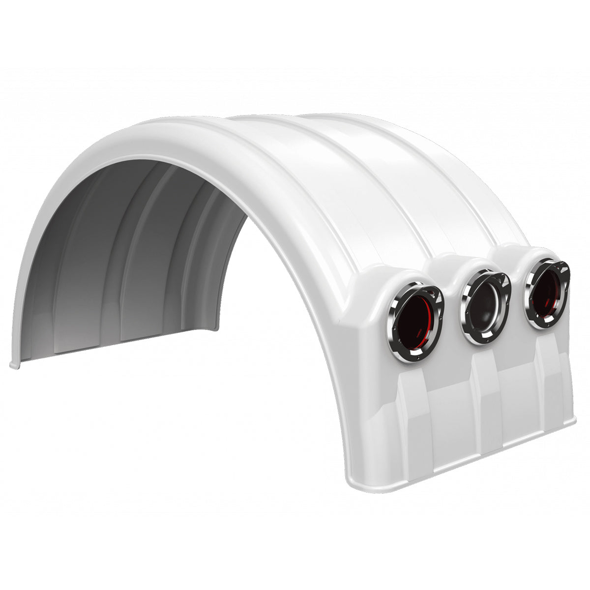 Minimizer, Minimizer 2480 ‘Texas Double’ Single Axle Fender for 24.5" Dual Tires