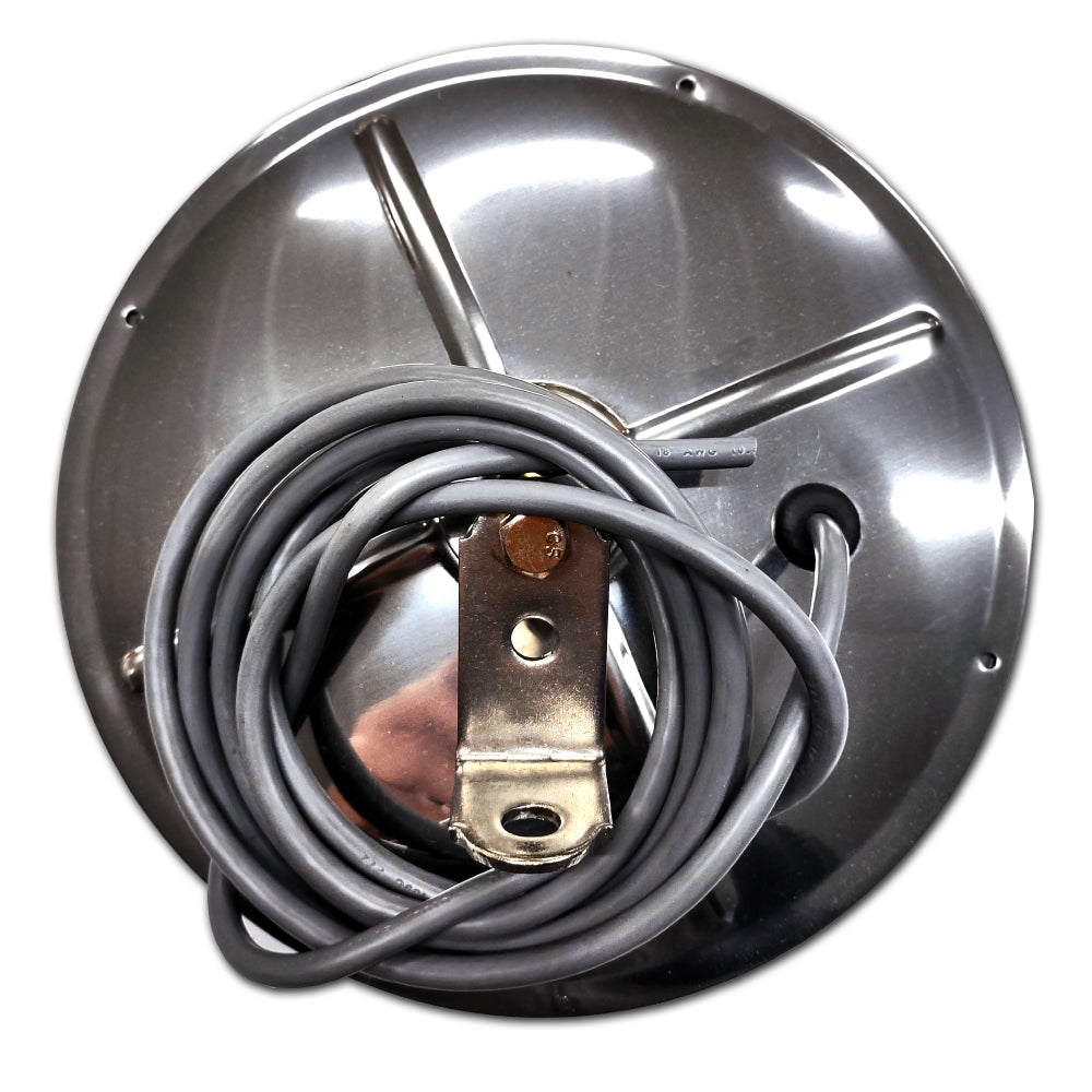 Open Road, Open Road 8.5" Stainless Steel Heated Convex Mirror - Center Mount