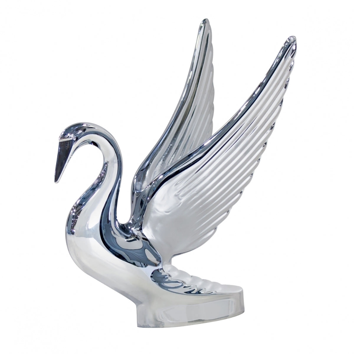 Grand General, Original Chrome Swan Hood Ornament