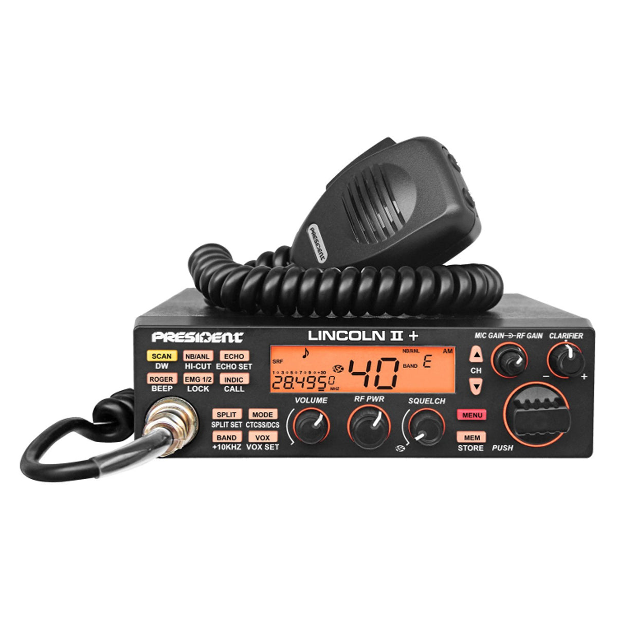 President Electronics, President Electronics - Lincoln 2 - 10 Meter CB Radio