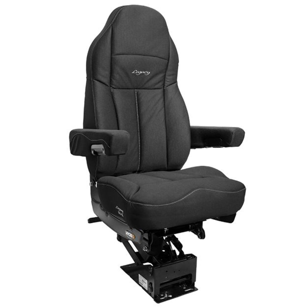 Seats, Seats Inc.™ Legacy LO Suspension, High Back in Black Micro-cloth