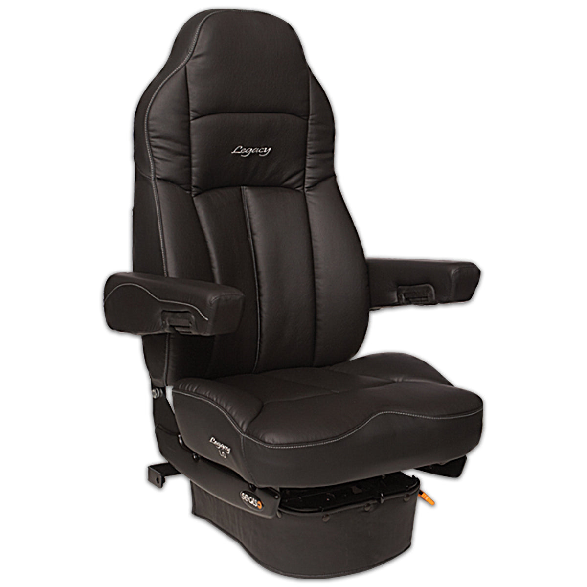 Seats, Seats Inc.™ Legacy LO Suspension, Mid Back in Black Leather