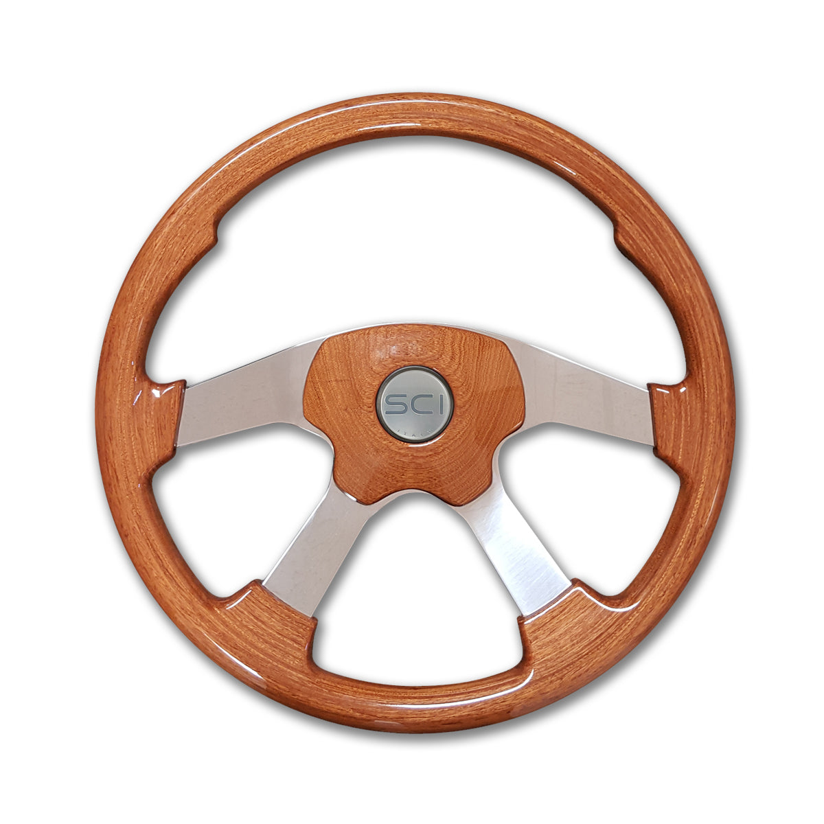 Steering Creations, Steering Creations Wildwood Light Mahogany Steering Wheel