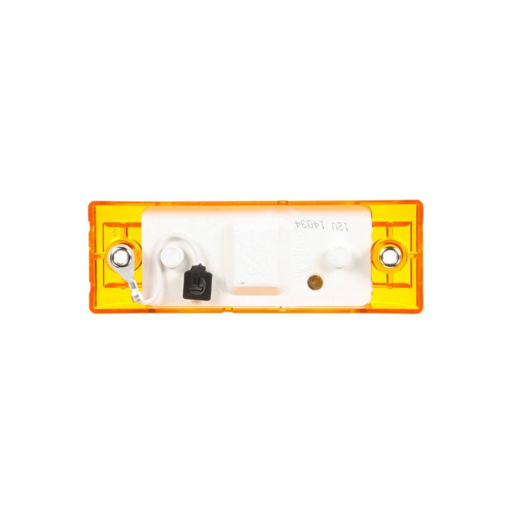 Truck-Lite, Super 21 Incandescent Yellow, Rectangular 1 Bulb Marker Clearance Light